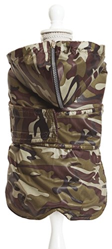 Croci C7274459 Steppjacke Dachshund Military, 54 cm Croci C7274459 Steppjacke Dachshund Military, 54 cm von Croci