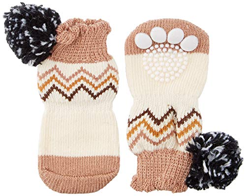 Croci C7274550 Hundesocken Pompon 4 Pcs M von Croci