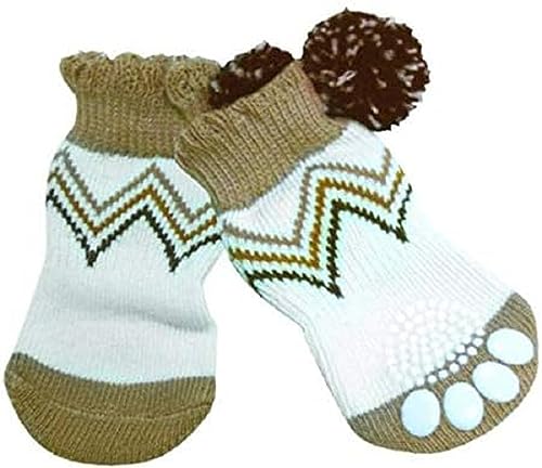 Croci C7274552 Hundesocken Pompon 4 Pcs, XL von Croci