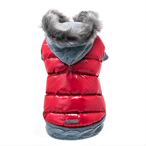 Croci C7274862 Steppjacke Doublemix, 40 cm, rot Croci C7274862 Steppjacke Doublemix, 40 cm, rot von Croci