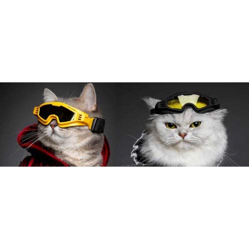 Croci C7357096 Horizon Sonnenbrille Für Haustiere, M, gelb Croci C7357096 Horizon Sonnenbrille Für Haustiere, M, gelb von Croci