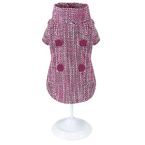 Croci C7374505 Jacke Für Hunde, Pinky Tweed, 20 cm von Croci