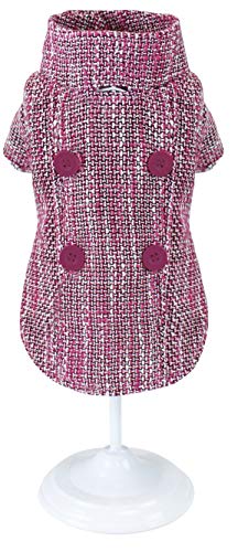 Croci C7374506 Jacke Für Hunde, Pinky Tweed, 25 cm von Croci