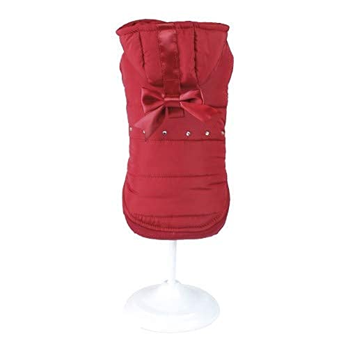 Croci C7374595 Steppjacke Für Hunde, Cranberry, 20 cm von Croci