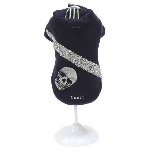 Croci C7374907 Sweatshirt Für Hunde, Shine'N Skull, 40 cm Croci C7374907 Sweatshirt Für Hunde, Shine'N Skull, 40 cm von Croci