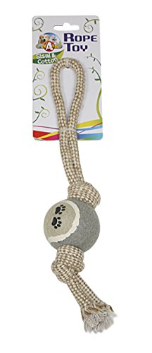 Croci Cotton Bone Eco mit Tennisball, 6 x 34 cm von Croci