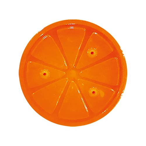 Croci - Erfrischendes Spiel für Hunde, Orange, Kühlspielzeug für Hunde, zum Befüllen mit Wasser und Einfrieren - 9 x 9 cm von Croci