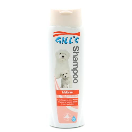 Croci Gill's - Maltese Shampoo, aufhellendes Shampoo für maltesisches Haar, spendet Feuchtigkeit und parfümiert das Haar, 200 ml von Croci