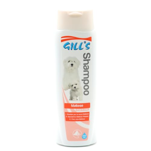 Croci Gill's - Maltese Shampoo, aufhellendes Shampoo für maltesisches Haar, spendet Feuchtigkeit und parfümiert das Haar, 200 ml Croci Gill's - Maltese Shampoo, aufhellendes Shampoo für maltesisches Haar, spendet Feuchtigkeit und parfümiert das Haar, 200 ml von Croci
