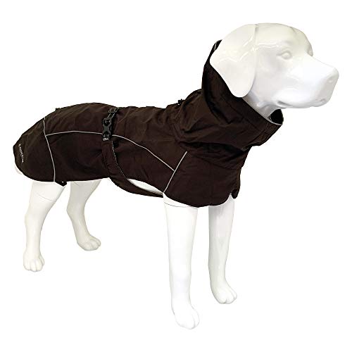 Croci Hiking Hundemantel, wasserdicht, Makalu, temperaturregulierendes Futter, Schwarz, 25 cm Croci Hiking Hundemantel, wasserdicht, Makalu, temperaturregulierendes Futter, Schwarz, 25 cm von Croci