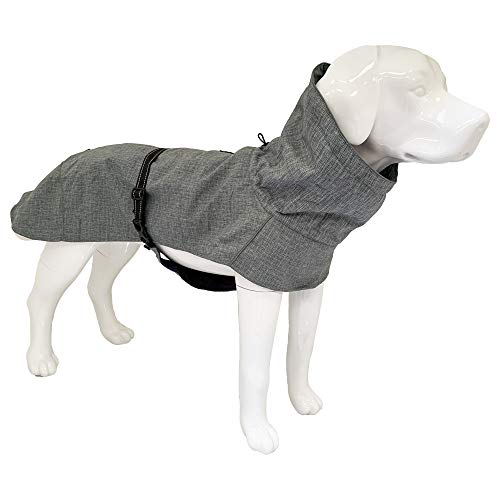 Croci Hiking - Mantel für Hunde, Regenmantel für Hunde, wattierter Wintermantel, Thermofleece-Futter, Everest Grey, Größe 60 cm - 382 g Croci Hiking - Mantel für Hunde, Regenmantel für Hunde, wattierter Wintermantel, Thermofleece-Futter, Everest Grey, Größe 60 cm - 382 g von Croci