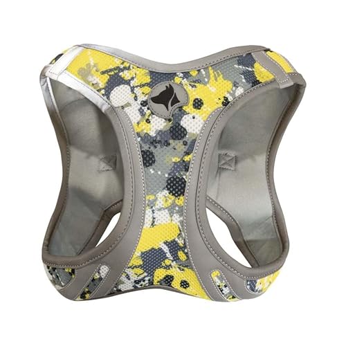 Croci Hiking Reflective Sketch Hundegeschirr, reflektierend, verstellbar, gepolstert, doppelter Sicherheitsverschluss und Schnalle, Größe M 41-46 cm Croci Hiking Reflective Sketch Hundegeschirr, reflektierend, verstellbar, gepolstert, doppelter Sicherheitsverschluss und Schnalle, Größe M 41-46 cm von Croci