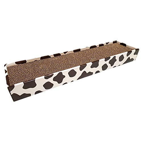 Croci Homedecor, Kratzbaum aus Pappe, Animalier, Cow, Größe 48 x 5 x 12,5 – 450 Croci Homedecor, Kratzbaum aus Pappe, Animalier, Cow, Größe 48 x 5 x 12,5 – 450 von Croci