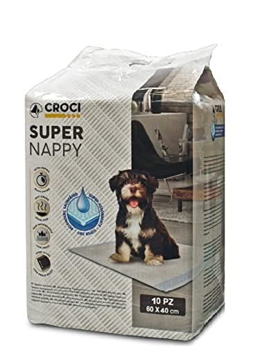 Croci Hundeschutzwindel, saugfähig, 60 x 40 cm, 10 Stück von Croci
