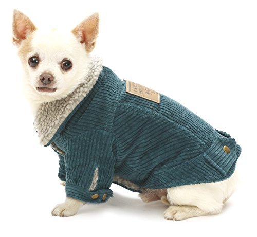 Croci Jacke Plüsch Denim für Hunde 30 cm Croci Jacke Plüsch Denim für Hunde 30 cm von Croci