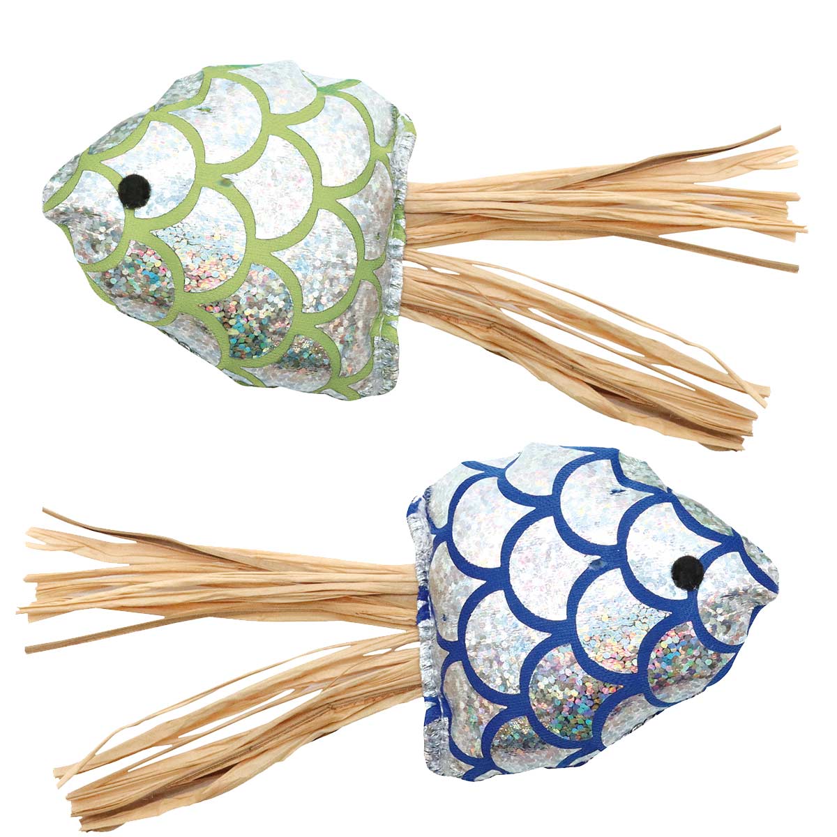 Croci Katzenspielzeug Jellyfish 14 cm 2er Set Croci Katzenspielzeug Jellyfish 14 cm 2er Set von Croci