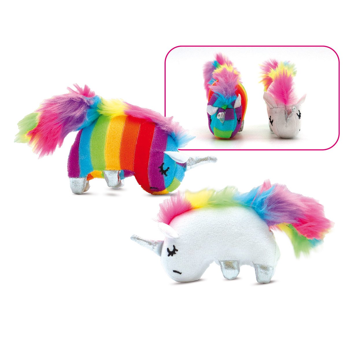 Croci Katzenspielzeug Unicorn 10 cm 2er Set Croci Katzenspielzeug Unicorn 10 cm 2er Set von Croci