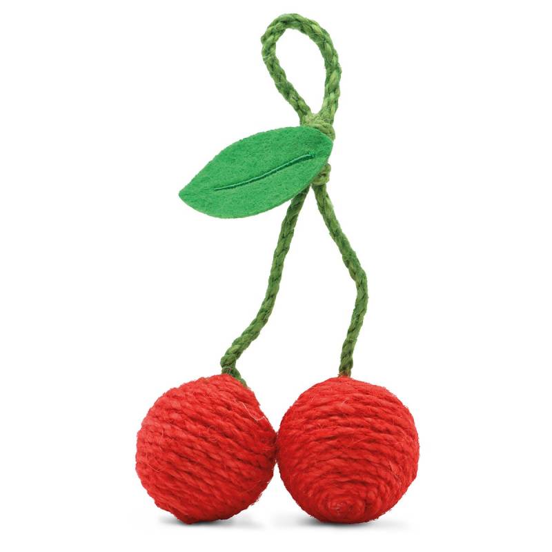 Croci Katzenspielzeug Veggie Kirsche 18 cm von Croci