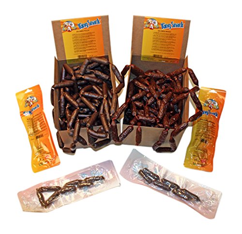 CROCI King Snack Rindersalami-Display für Hunde, 12 Stück von Croci