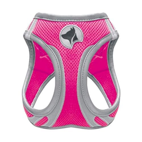 Croci Kreuz Hiking Hundegeschirr reflektierend S Fuchsia - 220 g Croci Kreuz Hiking Hundegeschirr reflektierend S Fuchsia - 220 g von Croci