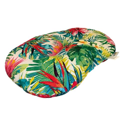 Croci Ovales Kissen für Hunde und Katzen, Amazonas, Mobido, beidseitig verwendbar, Muster Jungle Style 53 x 35 cm Croci Ovales Kissen für Hunde und Katzen, Amazonas, Mobido, beidseitig verwendbar, Muster Jungle Style 53 x 35 cm von Croci
