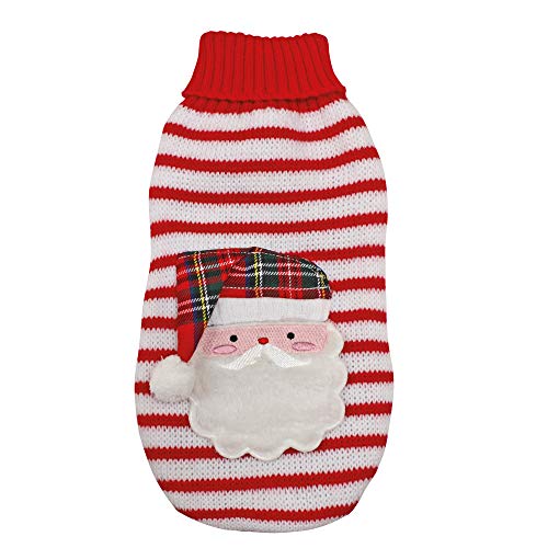 Croci Kreuzpullover für Tiere Xmas Santa Pocket 45 cm – 115 g von Croci