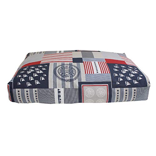 Croci Nautica Hundekissen, 70 x 48 x 10 cm Croci Nautica Hundekissen, 70 x 48 x 10 cm von Croci