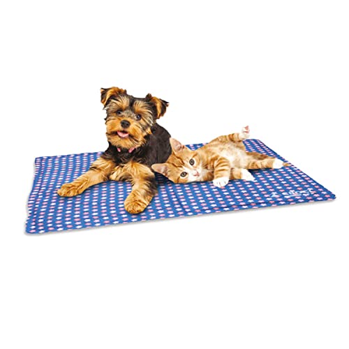 Croci Sakura Kühlmatte für Hunde, Kühlmatte aus Gel, selbstkühlende Decke - 50 x 40 cm Croci Sakura Kühlmatte für Hunde, Kühlmatte aus Gel, selbstkühlende Decke - 50 x 40 cm von Croci