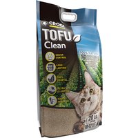 Croci Tofu Clean Katzenstreu - 2 x 20 l (ca. 18 kg) von Croci