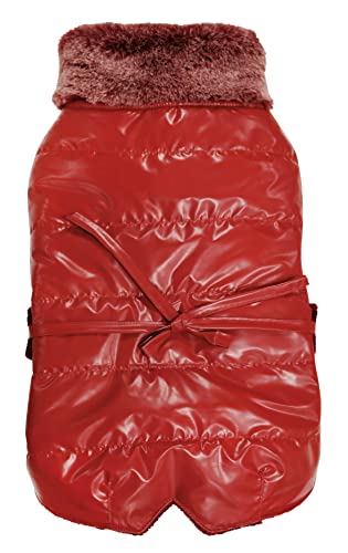 Croci hundemantel gepolstert Bull chic rot Croci hundemantel gepolstert Bull chic rot von Croci