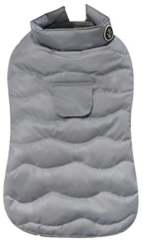 Croci hondenjas Padded eco Leaves gerecycled grijs 50 cm Croci hondenjas Padded eco Leaves gerecycled grijs 50 cm von Croci