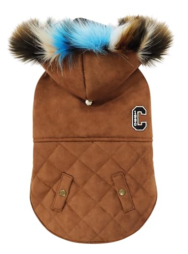 Croci hundemantel Shearling gefÜttert braun Croci hundemantel Shearling gefÜttert braun von Croci