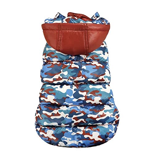 Croci wasserdichte Jacke für Hunde mit Polar Camouflage-Kapuze, Rückengröße 50 cm, gepolstert und doppelseitig, verstellbar mit Gummizug und Loch für Leine und Geschirr, Camouflage und rote Farbe Croci wasserdichte Jacke für Hunde mit Polar Camouflage-Kapuze, Rückengröße 50 cm, gepolstert und doppelseitig, verstellbar mit Gummizug und Loch für Leine und Geschirr, Camouflage und rote Farbe von Croci