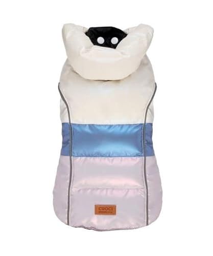 Gepolsterte Jacke mit Pearly Dream Blau 25 cm von Croci