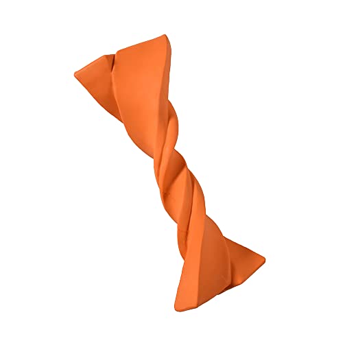 Gioco Gomma Twist S Orange 12,6 x 5,3 x 3,5 cm von Croci