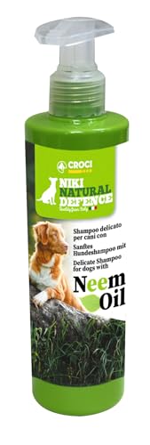 NIKI NATURAL BARF Shampoo Feinwaschmittel mit Neemöl für Hunde von Croci