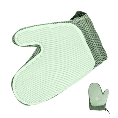 Croovepi Tierhaarentfernungshandschuh, elektrostatische Handschuhe für die Fellpflege – wiederverwendbares Werkzeugzubehör für die Fellpflege, Reinigungsschlauch, Hundesofa, Bad, Schuppen, Zuhause Croovepi Tierhaarentfernungshandschuh, elektrostatische Handschuhe für die Fellpflege – wiederverwendbares Werkzeugzubehör für die Fellpflege, Reinigungsschlauch, Hundesofa, Bad, Schuppen, Zuhause von Croovepi