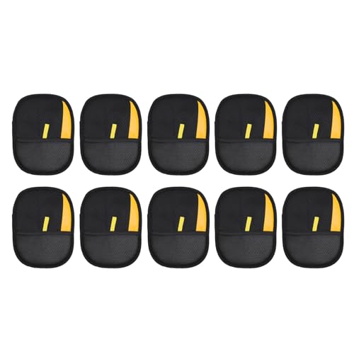 Cryfokt 10pcs Haustier Haarentfernung Handschuh für Hunde und Katzen, 9.25x7.09in Wiederverwendbare Elektrostatische Haustierhaarhandschuhe, Praktisches Haustierhaarentfernerwerkzeug von Cryfokt