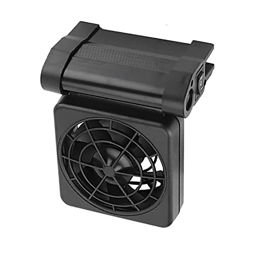 Cryfokt Aquarium-Kühlventilator, 12 V Gleichstrom, Einfach zu Bedienen, Sicheres Aquarium-Kühlventilatorsystem für Aquarienkühler (CN-Stecker, US-Stecker WW F1 EIN Kopf) von Cryfokt