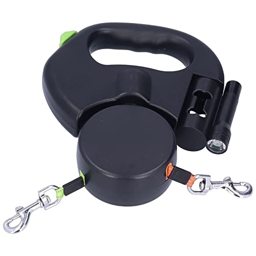 Cryfokt Dual Retractable Dog Leash, Dog Walking Leash for Small Medium Large Dogs Up to 25 kg, 360 ° Pet Puppy Leash Heavy Duty Reflective Nylon Tape, Separate Lock, Cryfokt Dual Retractable Dog Leash, Dog Walking Leash for Small Medium Large Dogs Up to 25 kg, 360 ° Pet Puppy Leash Heavy Duty Reflective Nylon Tape, Separate Lock, von Cryfokt