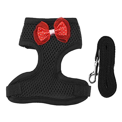 Cryfokt Hühnchenkabelbaum, Hühnchenkabelbaum mit Leinensicherheitsriegel Design Atmungsaktiven Verschleiß Gegen Hen für Hähne (Black) von Cryfokt