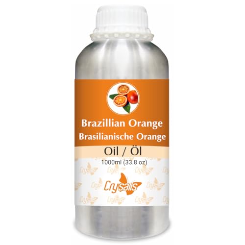 Crysalis Brazilian Orange (Citrus sinensis) Oil - 1000ml/33.8 FL oz von Crysalis