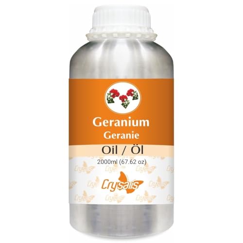 Crysalis Geranium (Pelargonium) Oil - 2000ml/67.6 FL oz von Crysalis