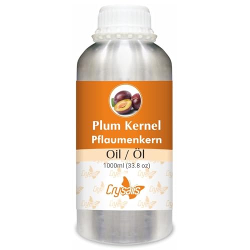 Crysalis Plum Kernel (Prunus domestica) Oil - 1000ml/33.8 FL oz von Crysalis