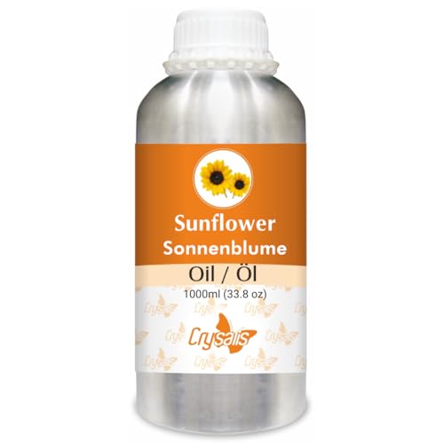 Crysalis Sunflower (Helianthus) Oil - 1000ml/33.8 FL oz von Crysalis