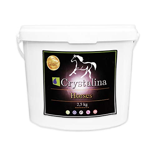 Crystalina Horses 2.5 kg - natürliches Ergänzungsfutter für Pferde, Von der Natur geschaffen (Crystalina Horses 2.5 kg) von Crystalina