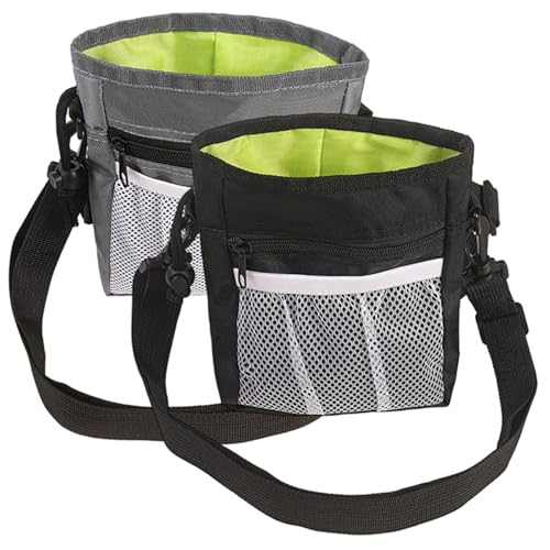 2pcs Hund behandeln Beutel Großkapazität Freizügig Hundetaschentasche mit 3 Tragen von Wege Abholtasche von Csafyrt