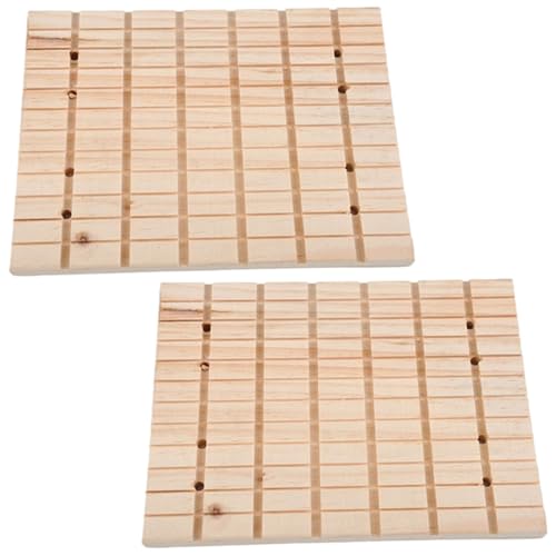 2pcs Kaninchen Kratzpolster Safe Fun Natrual Holz Hasen Kratzpolster 8x11x0.6in Stress & Langeweile Relief Relief Rabbit -Anreicherung Spielzeug für Innenräume 2pcs Kaninchen Kratzpolster Safe Fun Natrual Holz Hasen Kratzpolster 8x11x0.6in Stress & Langeweile Relief Relief Rabbit -Anreicherung Spielzeug für Innenräume von Csafyrt