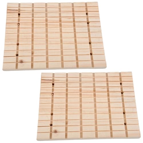 2pcs Kaninchen Kratzpolster Safe Fun natürliche Holzpolsterkratzpolster 8x11x0.6 in Stress Langeweile Relief Kaninchenanreicherung Spielzeug 2pcs Kaninchen Kratzpolster Safe Fun natürliche Holzpolsterkratzpolster 8x11x0.6 in Stress Langeweile Relief Kaninchenanreicherung Spielzeug von Csafyrt