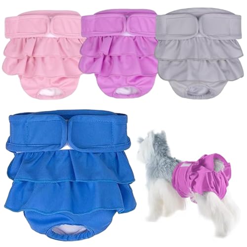 4pcs Hundeperiode Windeln Weibliche absorbierende undcovere weiche Waschhundwindeln weiblich wiederverwendbar für EIN erregbares Urinieren 4pcs Hundeperiode Windeln Weibliche absorbierende undcovere weiche Waschhundwindeln weiblich wiederverwendbar für EIN erregbares Urinieren von Csafyrt